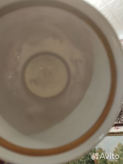 Сервиз чайный СССР тонкий фарфор