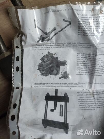 Съемник шкворней