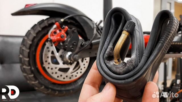 Замена камер, покрышек электротранспорта