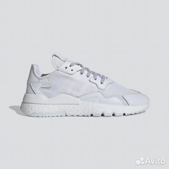Adidas nite jogger white