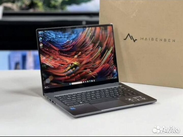 Новый ноут 3K IPS Сенсор Core i3 11th SSD512g Мет