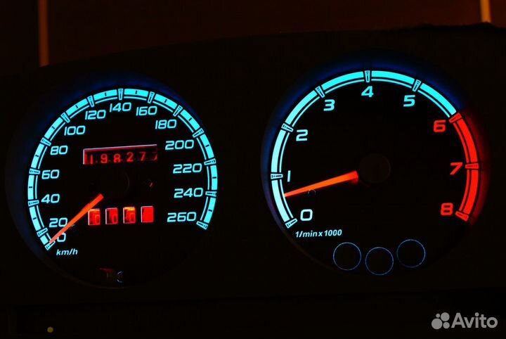 Шкалы приборов Fiat Coupe (94-00)