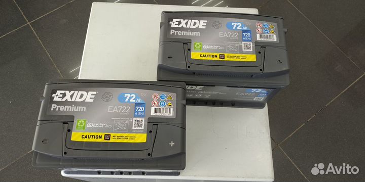 Комплект Аккумуляторов 72Ah 720A на Ford Transit