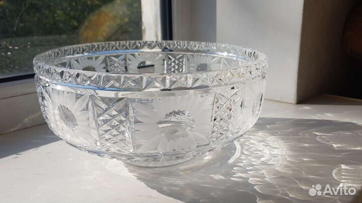 Ваза хрустальная СССР