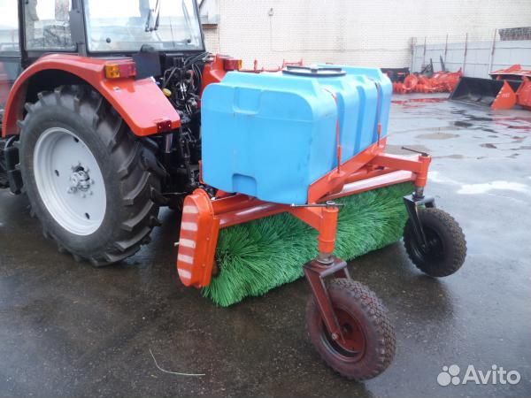 Щетка дорожная с поливом умду-80/82люкс на мтз