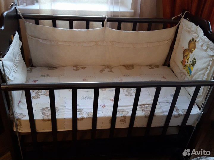 Пеленальная доска, бортики, подушки