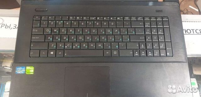 Части корпуса для ноутбука asus X75VC б/у