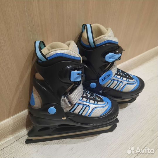 Коньки детские раздвижные 30-33р-р