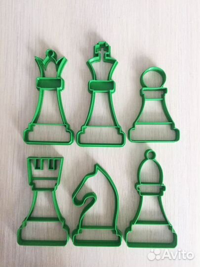 Формы-вырубки для печенья.Шахматные фигуры