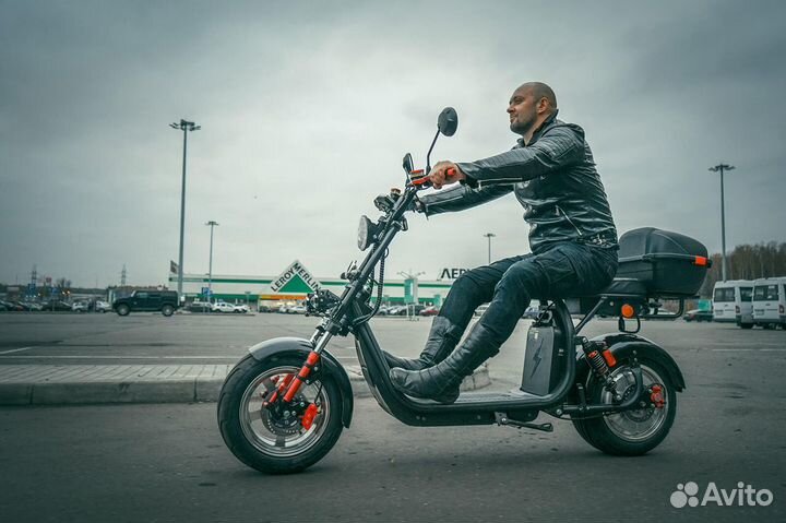 Электроскутер White Siberia