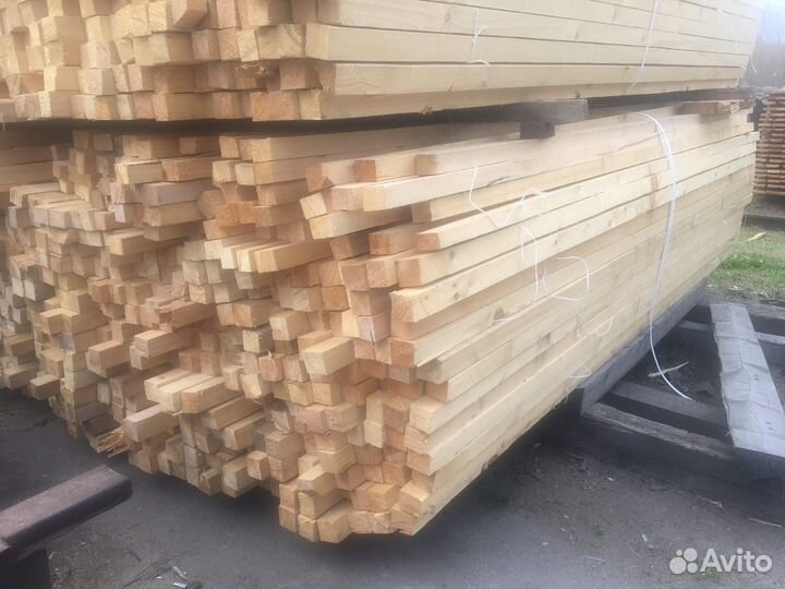 Брусок естественной влажности 1 сорт 50х50х6,0