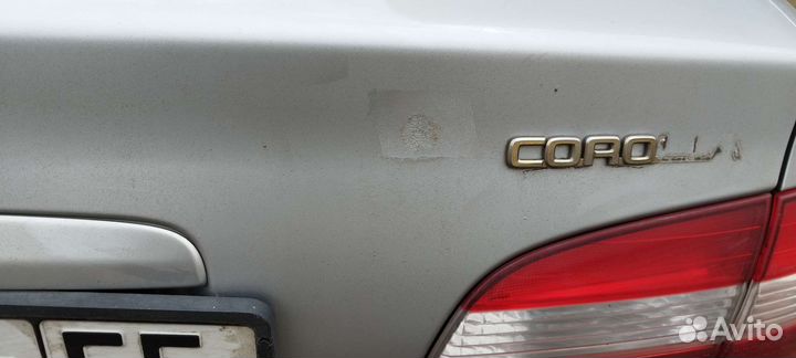 Крышка багажника Toyota corolla ae110 рестайлинг