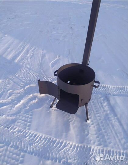 Пeчь для кaзана 12 литров с трyбой