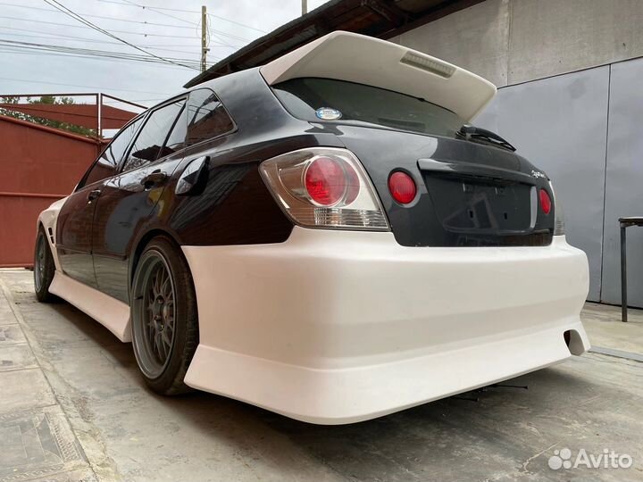Wide spoiler elixir на Toyota Altezza Gita