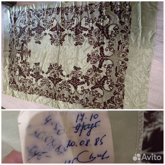 Новые скатерти, салфетки, накидки СССР