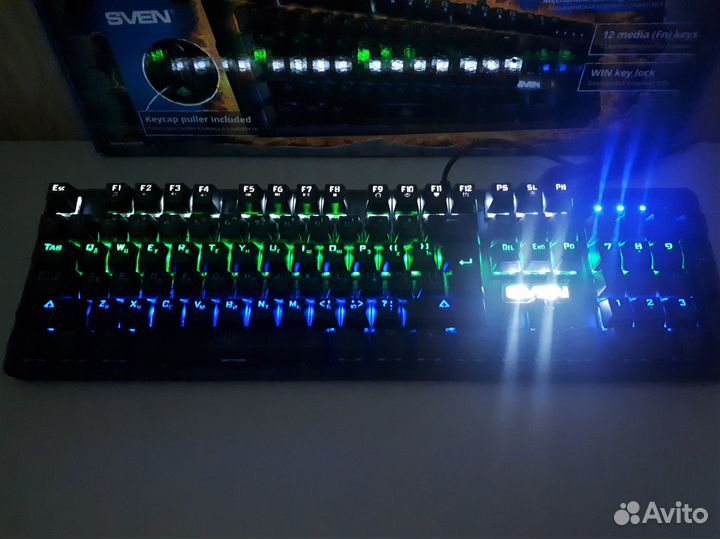 Новая Игровая Механическая Клавиатура Sven Gaming