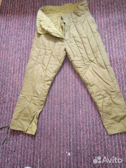 Ватные штаны СССР