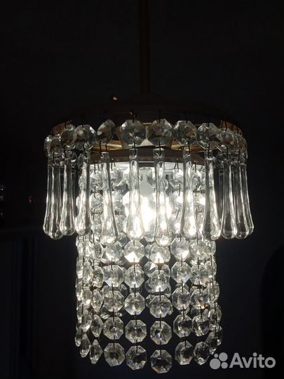 Хрустальная люстра СССР Люкс