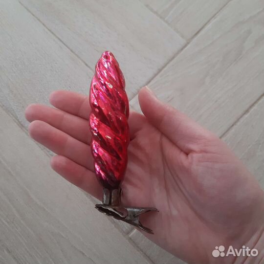 Винтажные елочные игрушки СССР