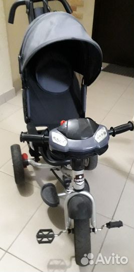 Трехколесный велосипед с родит. ручкой Capella