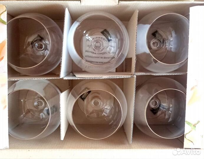 Набор бокалов bohemia новые