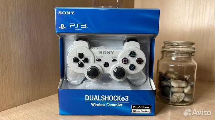 Геймпад PS3 DualShock 3 bluetooth белый