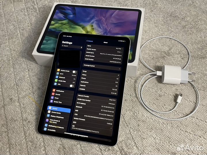 iPad pro 11 2020 128gb SIM