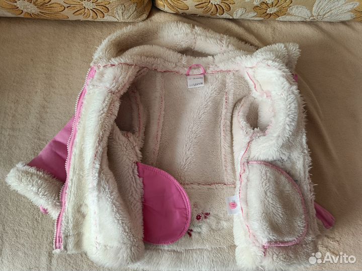 Дубленка для девочки