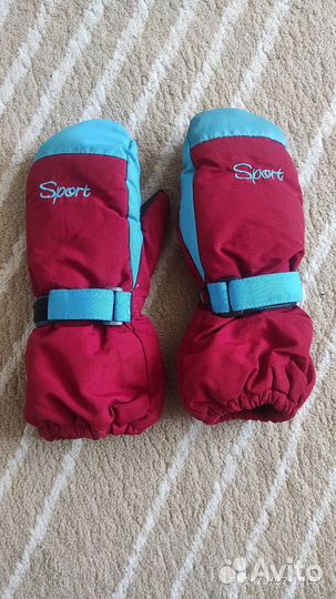 Варежки детские непромокаемые