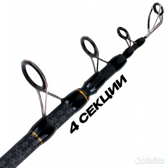 Карповое удилище tele Carp 300 см. Тест: 160-360 г