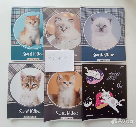 Тетради, 48, 80 и 24 листа