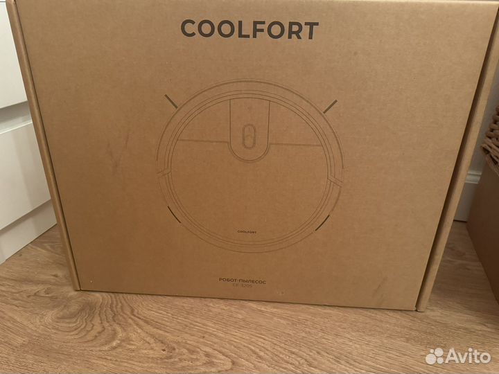 Новыйробот-пылесос coolfort CF-3205