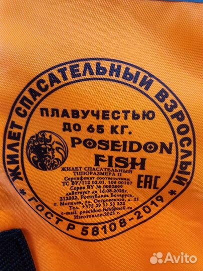 Спасательный жилет. Конец Александрова