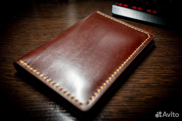 Обложка на паспорт из натуральной кожи