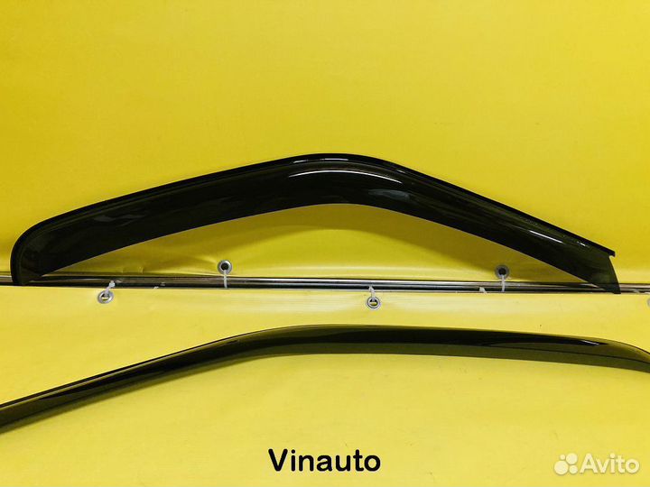 Ветровики на Газель Некст черные