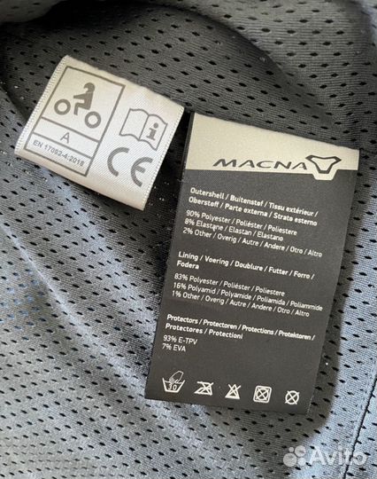 Мотокуртка летняя мужская Macna