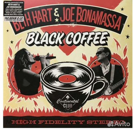 Beth hart & JOE bonamassa 2018 black coffee 2LP (L