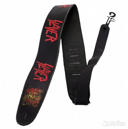 Кожаный гитарный ремень Perri's Slayer. Новый