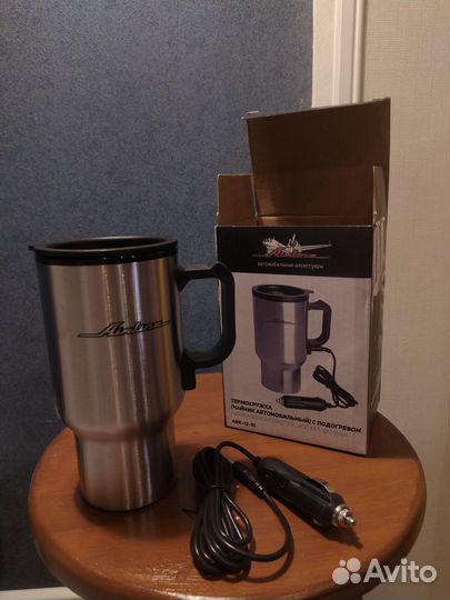 Термокружка (чайник автомобильный) с подогревом