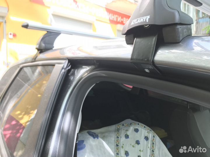 Багажник на крышу renault kaptur (аэродинамика)