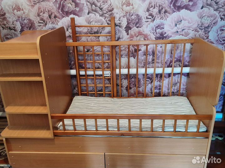 Кровать детская трансформер