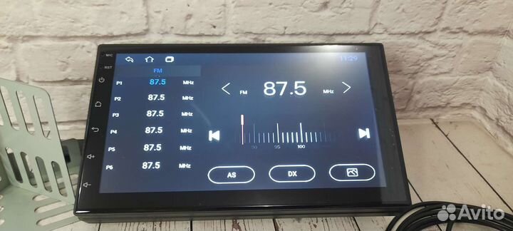 Магнитола 2 din android 10, 7 дюймов с охлаждением