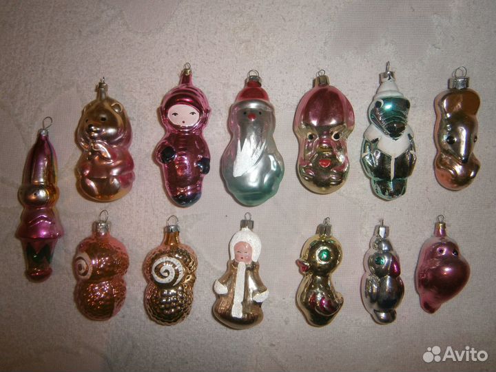 Новогодние игрушки СССР