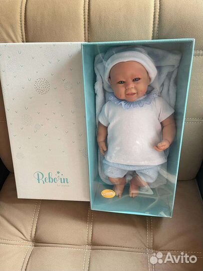 Кукла пупс Реборн силиконовая