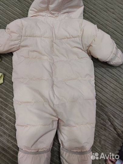 Зимний комбинезон для девочки 80