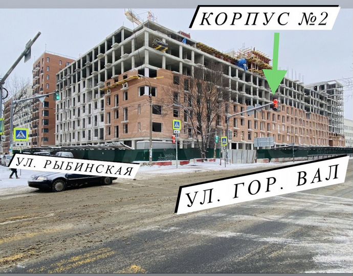 1-к. квартира, 44,7 м², 7/11 эт.