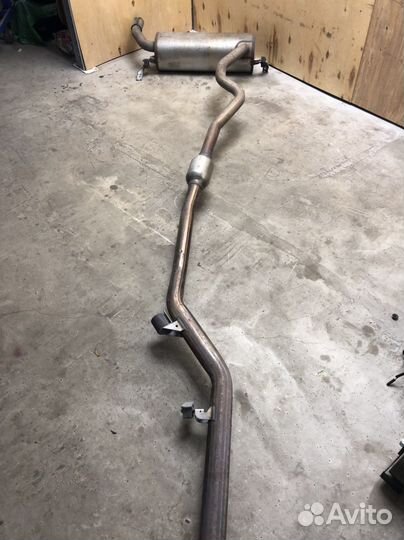 Глушитель в сборе бмв ф30 320i 184 лс