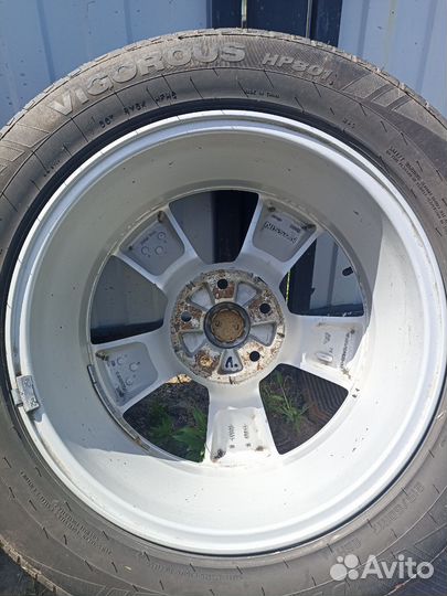 Колеса в сборе r17 летние 5 114.3