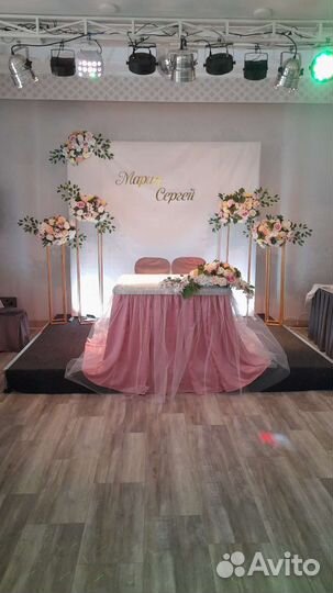 Оформление свадеб