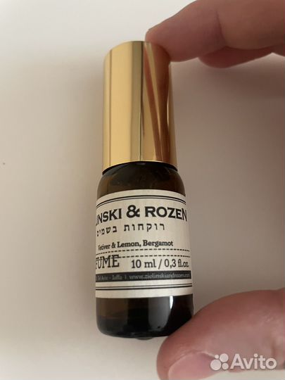 Zelinski rozen духи